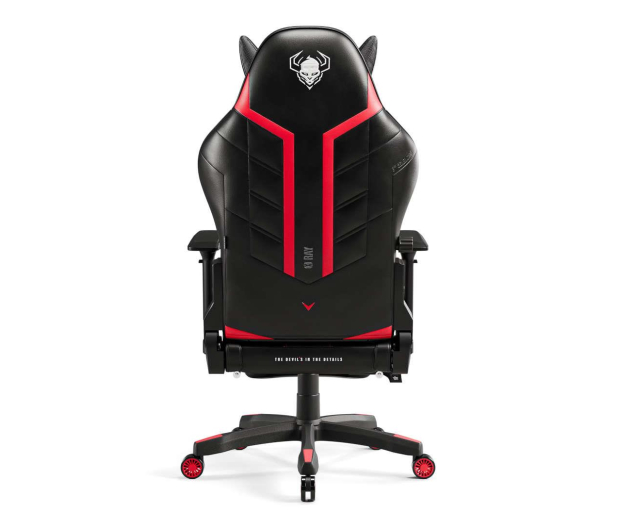 DIABLO Chairs X-RAY Normal Size czarno-czerwony - 1208637 - zdjęcie 4